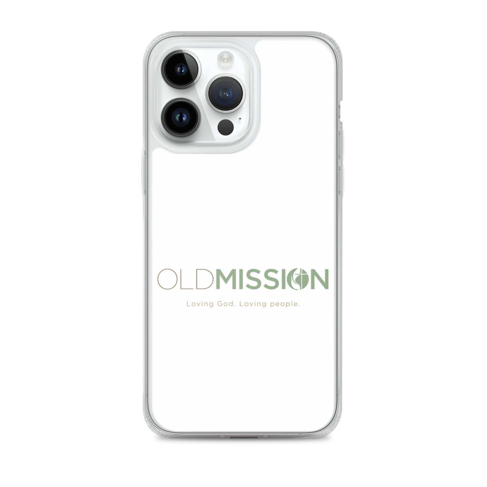 Old Mission Full Color Design iPhone Case