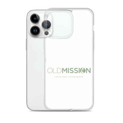 Old Mission Full Color Design iPhone Case