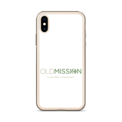 Old Mission Full Color Design iPhone Case
