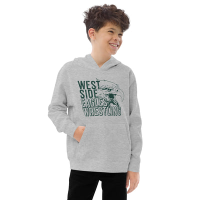 West Side Eagles Wrestling Kids fleece hoodie