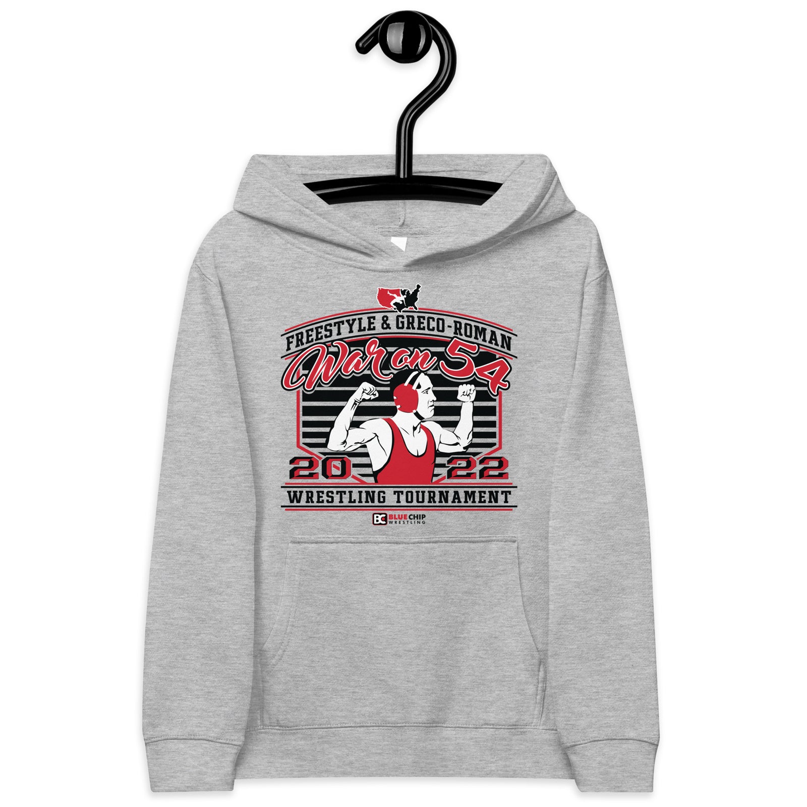 War On 54 Kids fleece hoodie