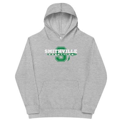 Smithville Wrestling Banner Kids Fleece Hoodie