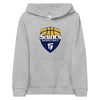Youth Saints Basketball Grey Kids fleece hoodie