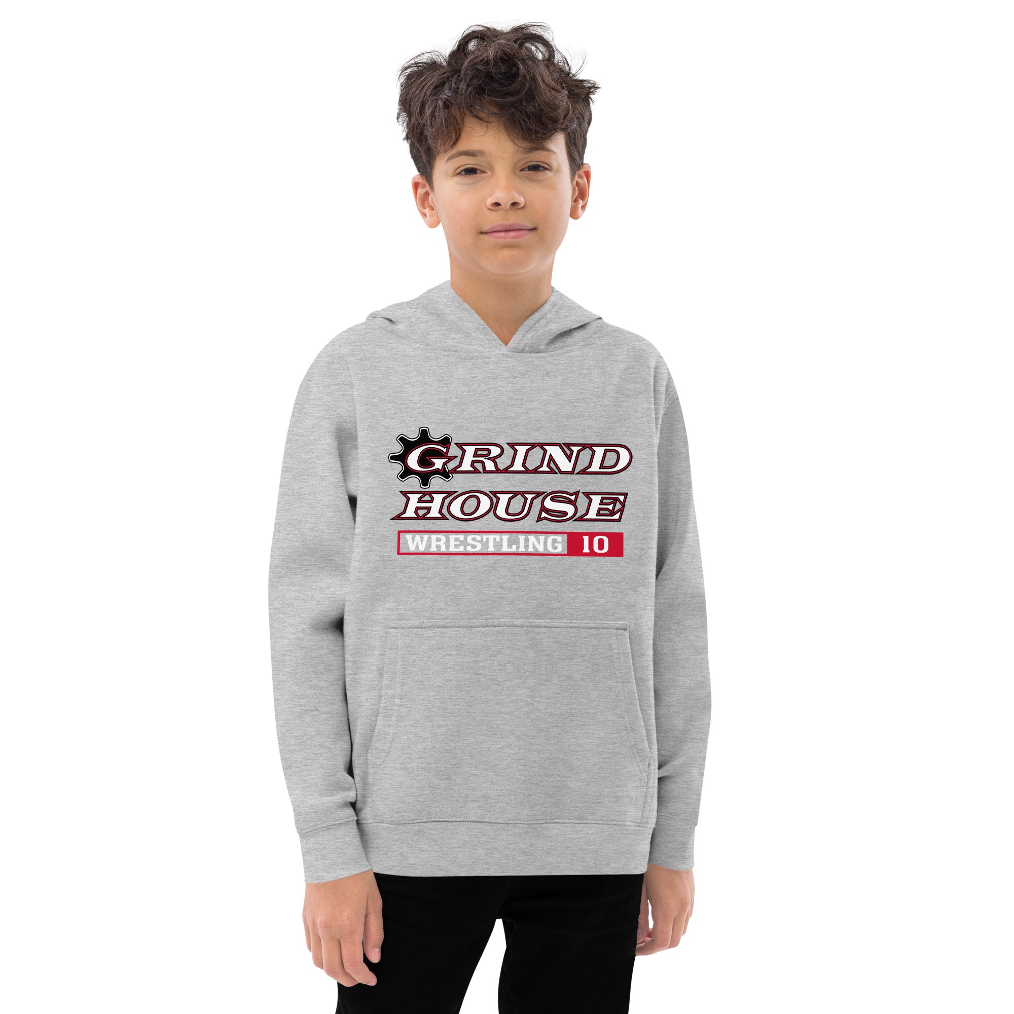 Team Grind House 10 Kids fleece hoodie