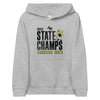 Staunton River State Champs  Grey Kids Fleece Hoodie