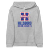 Hillsboro High School  Girls Wrestling Kids Fleece Hoodie