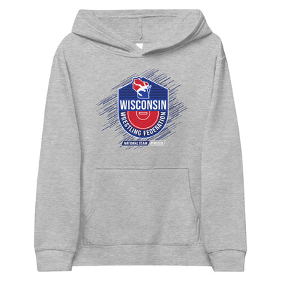 Wisconsin Wrestling Federation Wrestling 2023 WISCO Kids Fleece Hoodie