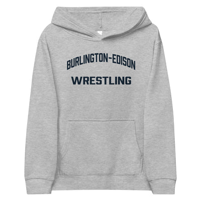 Burlington-Edison HS Wrestling Burling-Edison Kids Fleece Hoodie