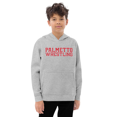 Palmetto Wrestling  Stripes Kids Fleece Hoodie