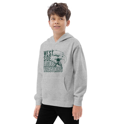West Side Eagles Wrestling Kids fleece hoodie