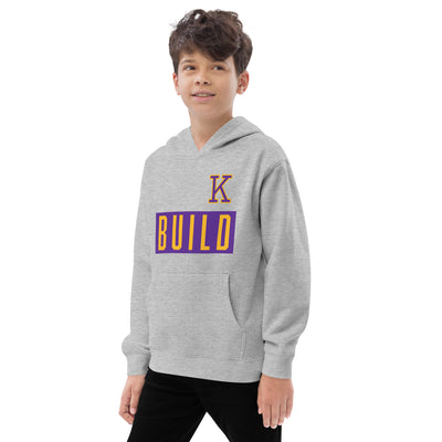 Kearney High School Wrestling K Build Kids fleece hoodie