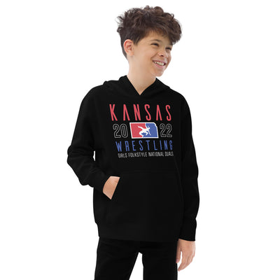 USAW KS Kids fleece hoodie