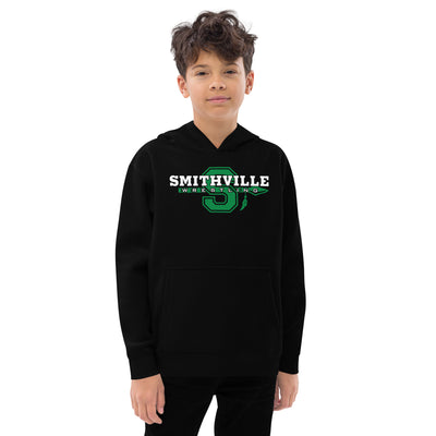 Smithville Wrestling Banner Kids Fleece Hoodie