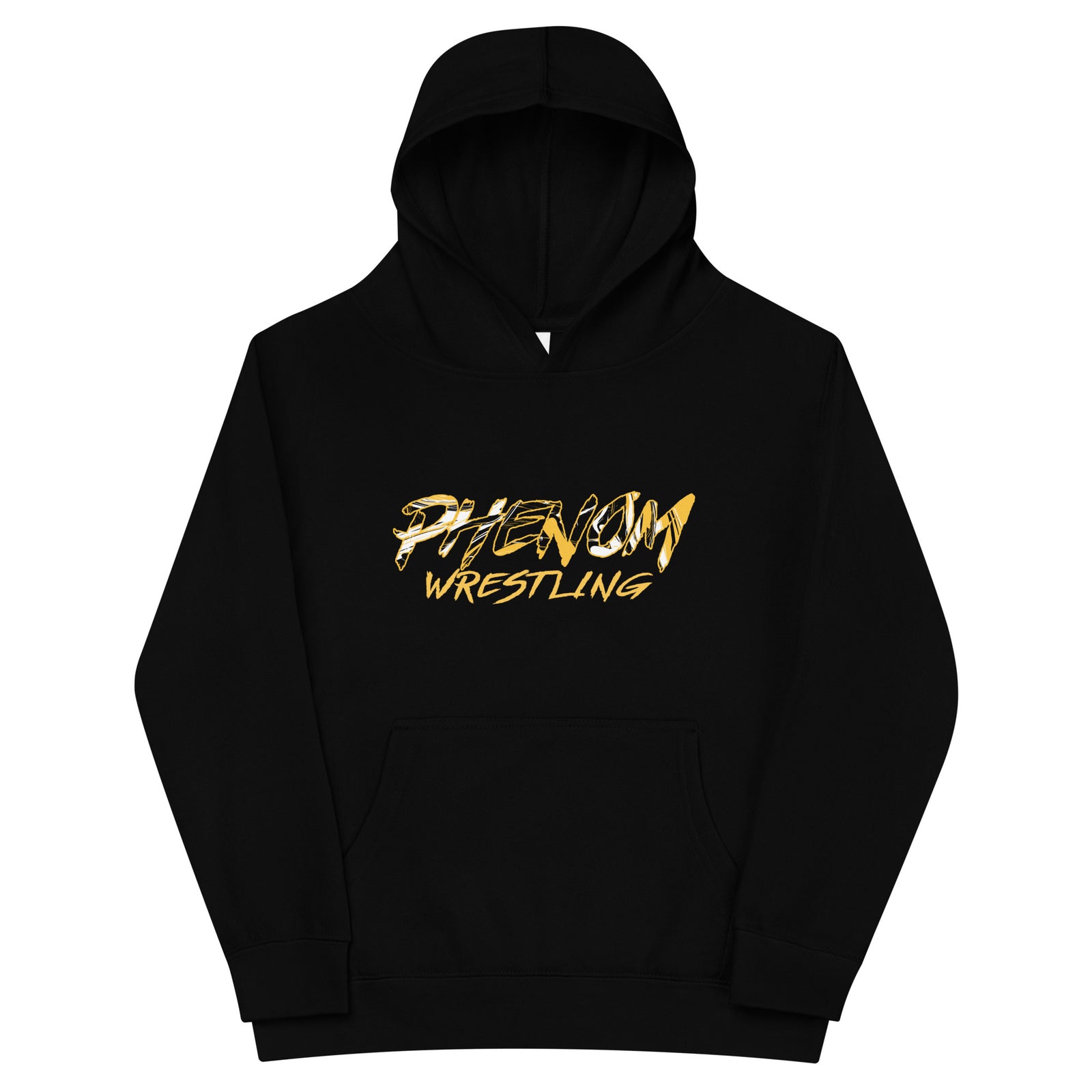 Youth Phenom Wrestling (Front + Back) fleece hoodie