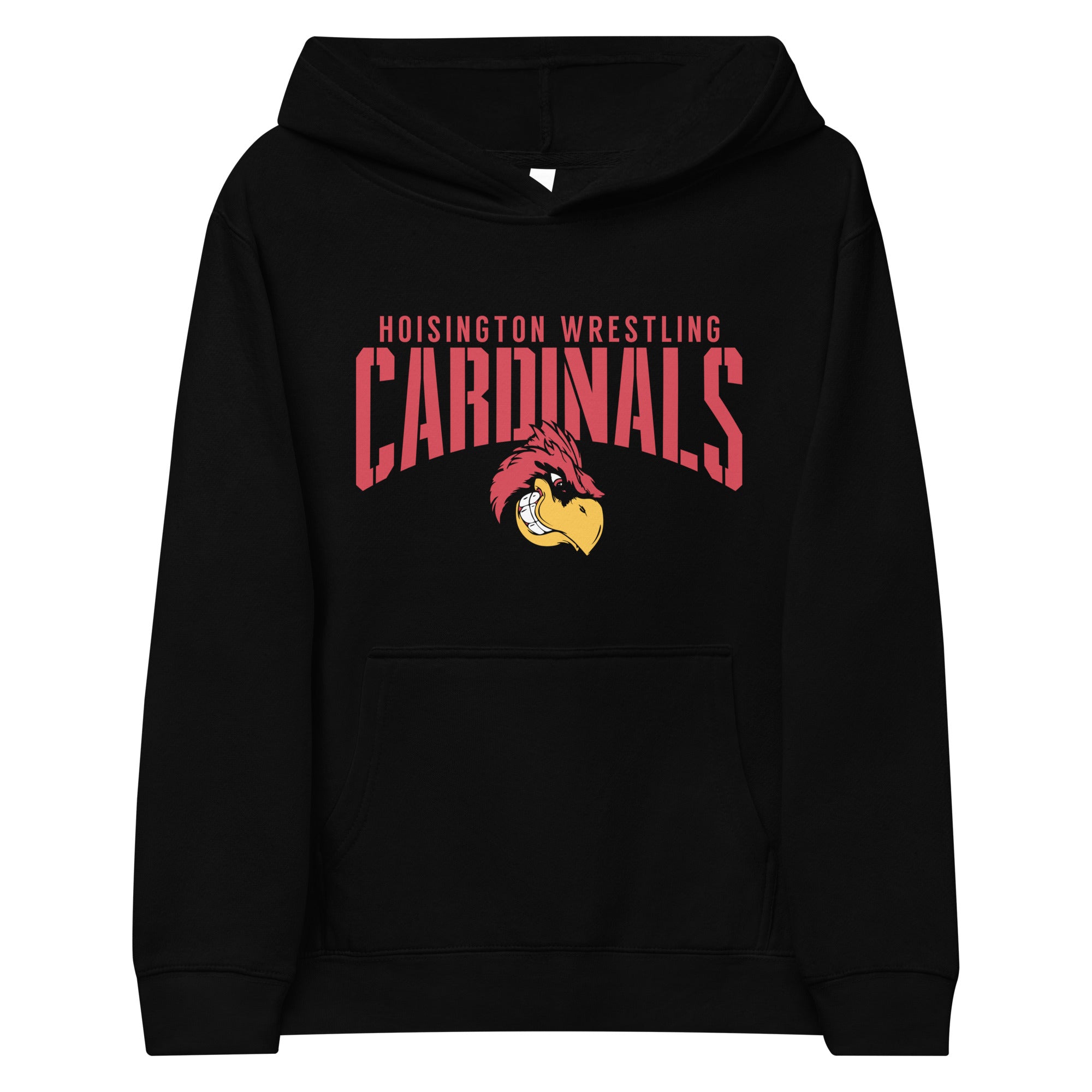 Youth Hoisington Cardinals Wrestling Kids fleece hoodie