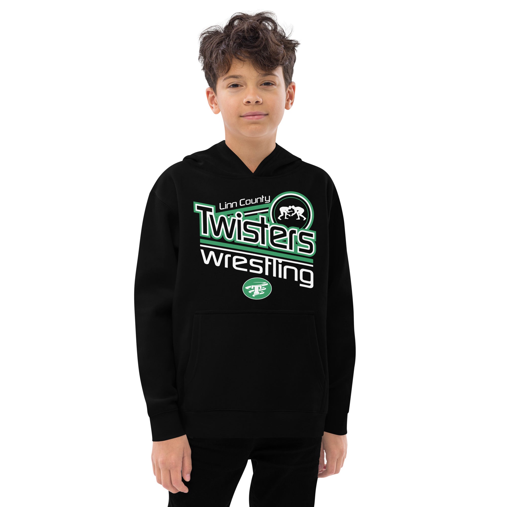Linn County Twisters Kids fleece hoodie