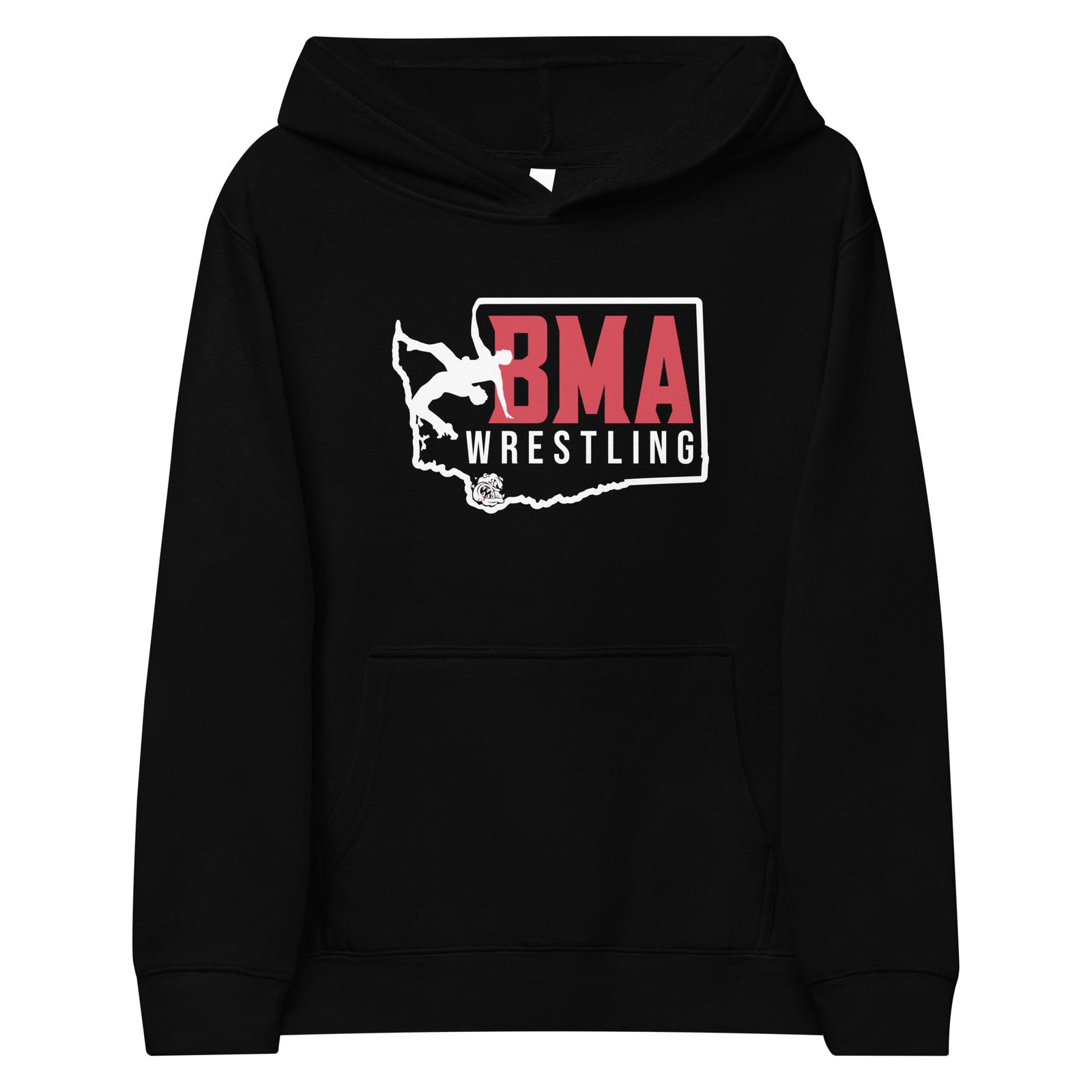 BMA Wrestling Academy Kids Fleece Hoodie