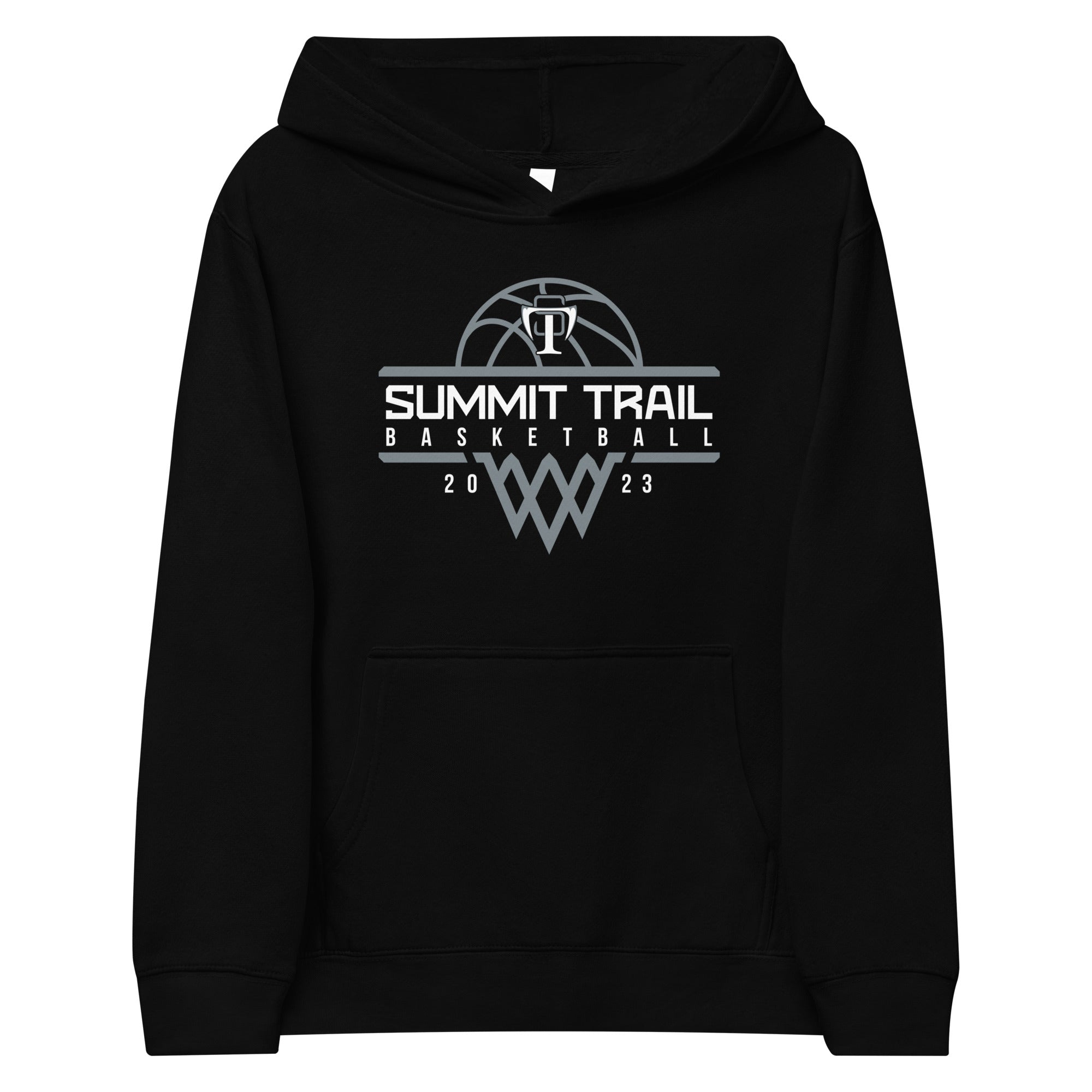 Summit Trail Middle School Basketball Kids Fleece Hoodie