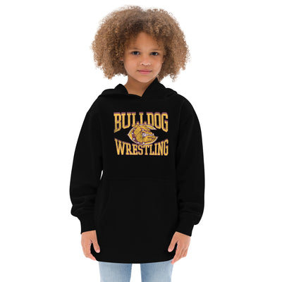 West Allis Central Wrestling Black Kids Fleece Hoodie