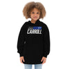 Carroll Wrestling Black  Kids Fleece Hoodie