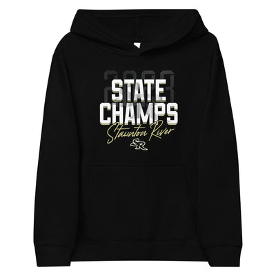 Staunton River State Champs  SR Kids Fleece Hoodie