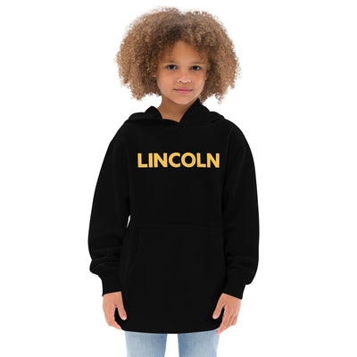 Lincoln Prep Booster Club Black Kids Fleece Hoodie