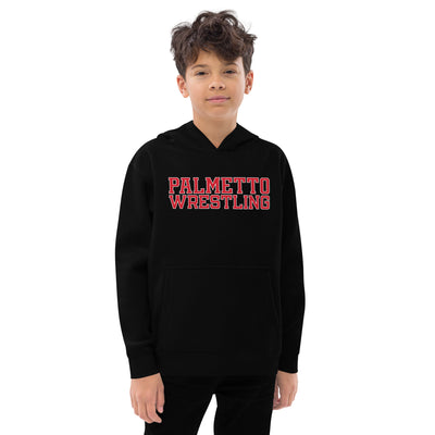 Palmetto Wrestling  Stripes Kids Fleece Hoodie