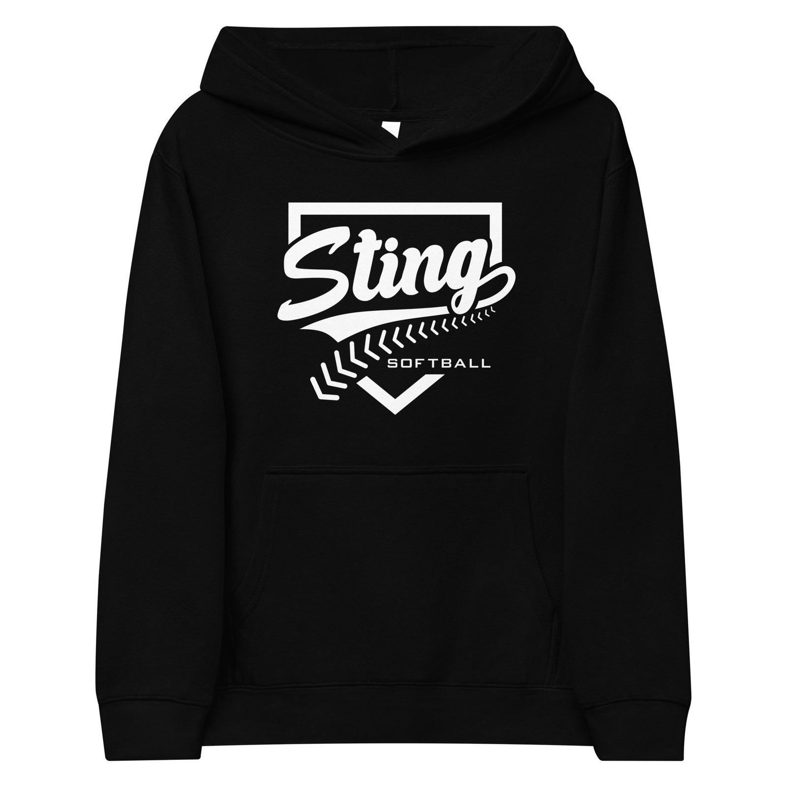 Sting Softball Kids Fleece Hoodie