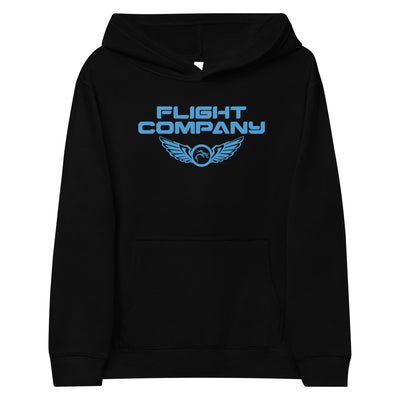 Flight Company  Black Kids Fleece Hoodie