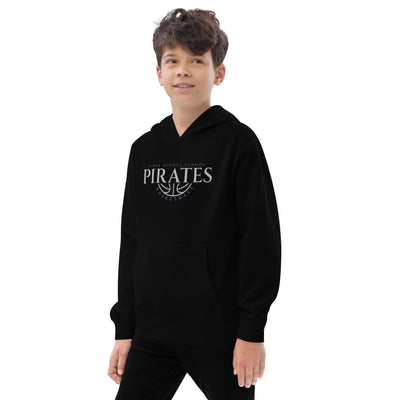 Piper Middle School Basketball Kids Fleece Hoodie