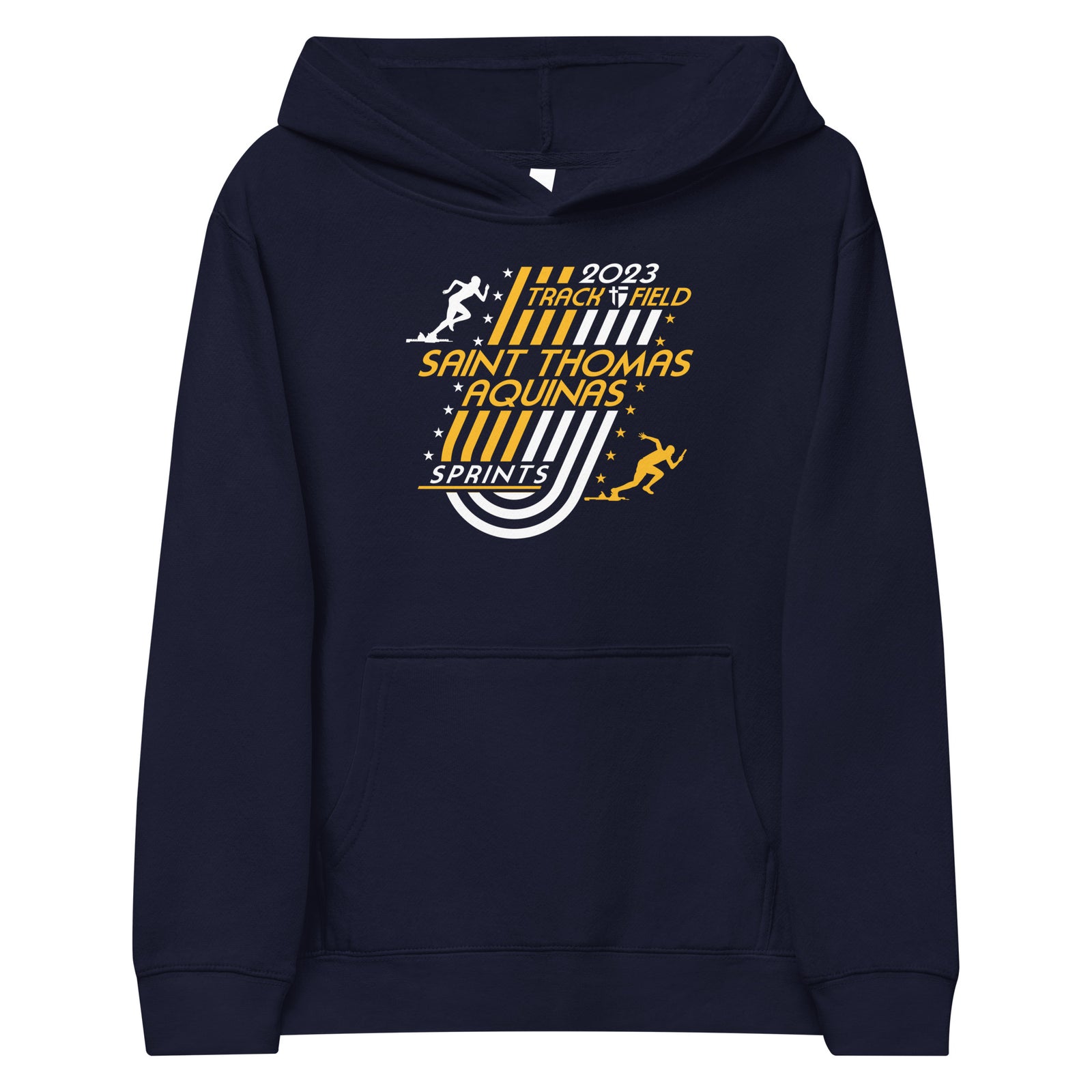 Saint Thomas Aquinas Track & Field Sprints Kids Fleece Hoodie