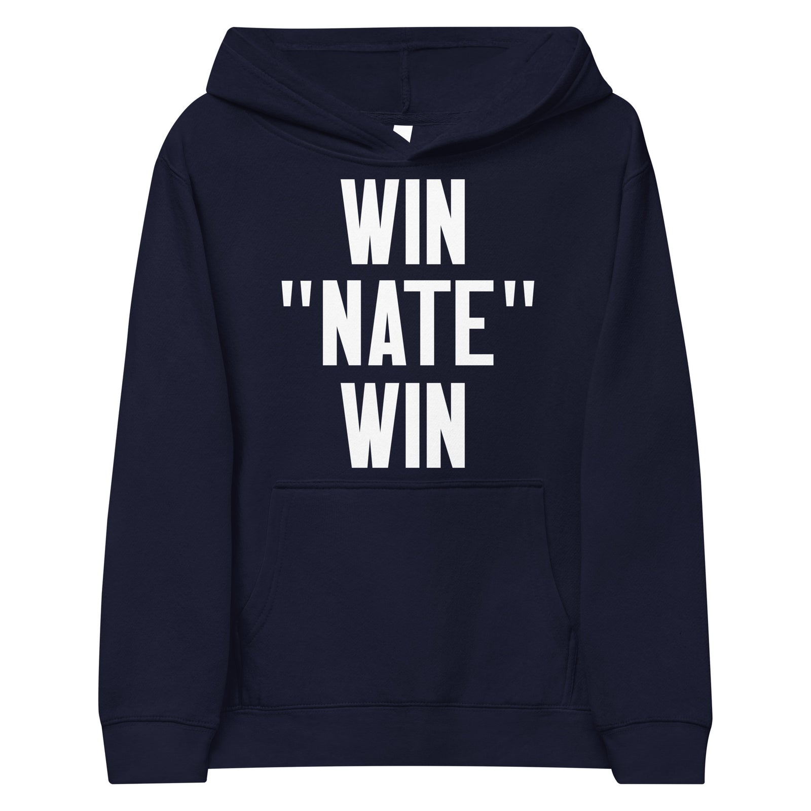 Win "Nate" Win Kids fleece hoodie