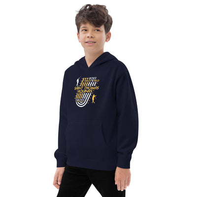 Saint Thomas Aquinas Track & Field Throws Kids Fleece Hoodie