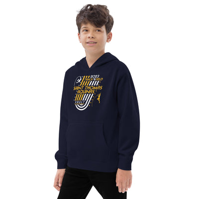 Saint Thomas Aquinas Track & Field Vault Kids Fleece Hoodie