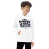 USAW KS State Champion Wrestling Kids fleece hoodie