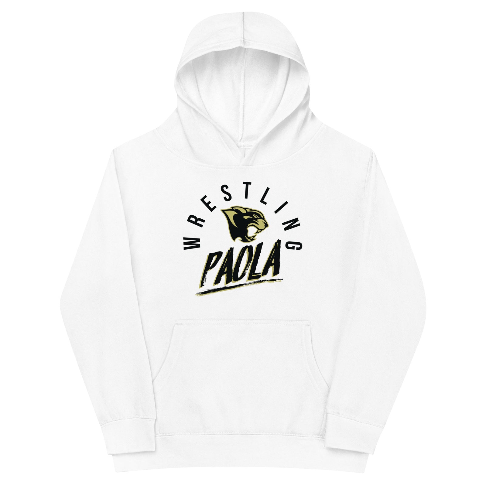 Paola Wrestling Kids Fleece Hoodie