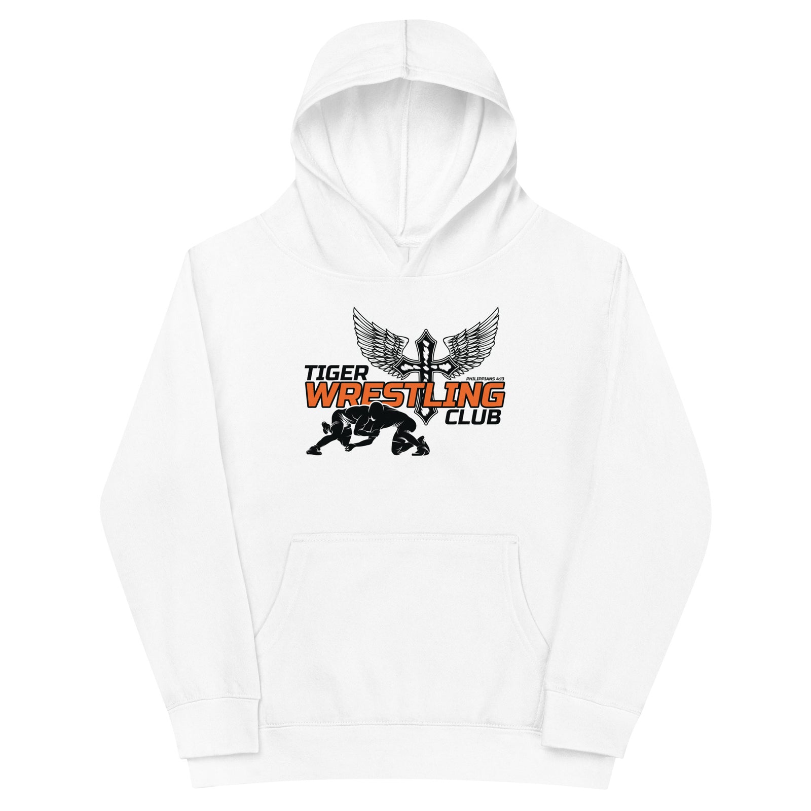Tiger Wrestling Club Kids Fleece Hoodie