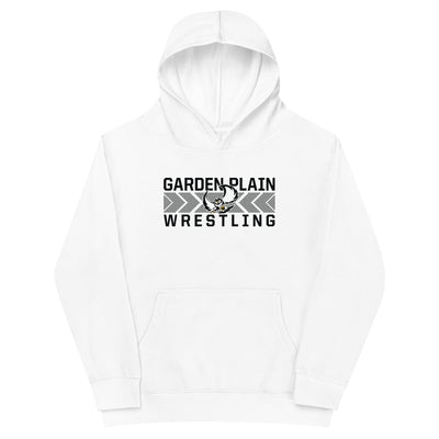 Garden Plain High School Wrestling Kids Fleece Hoodie