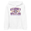 Kearney Wrestling Girls State Champs White Kids Fleece Hoodie