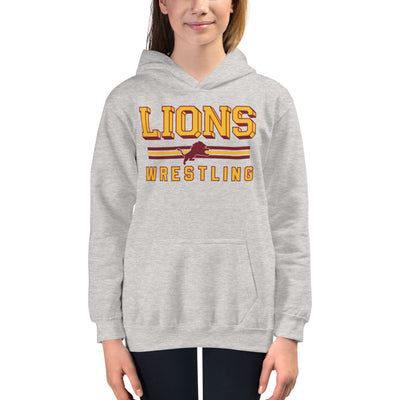 Lions Wrestling Club Kids Hoodie