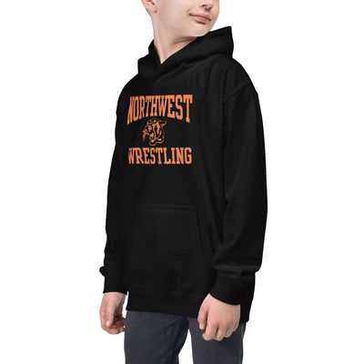 Shawnee Mission Northwest Wrestling Northwest Wrestling Kids Hoodie
