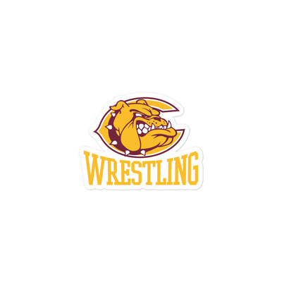 West Allis Central Wrestling Kiss Cut Stickers