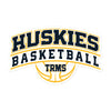 Trail Ridge Middle School Basketball Kiss Cut Stickers