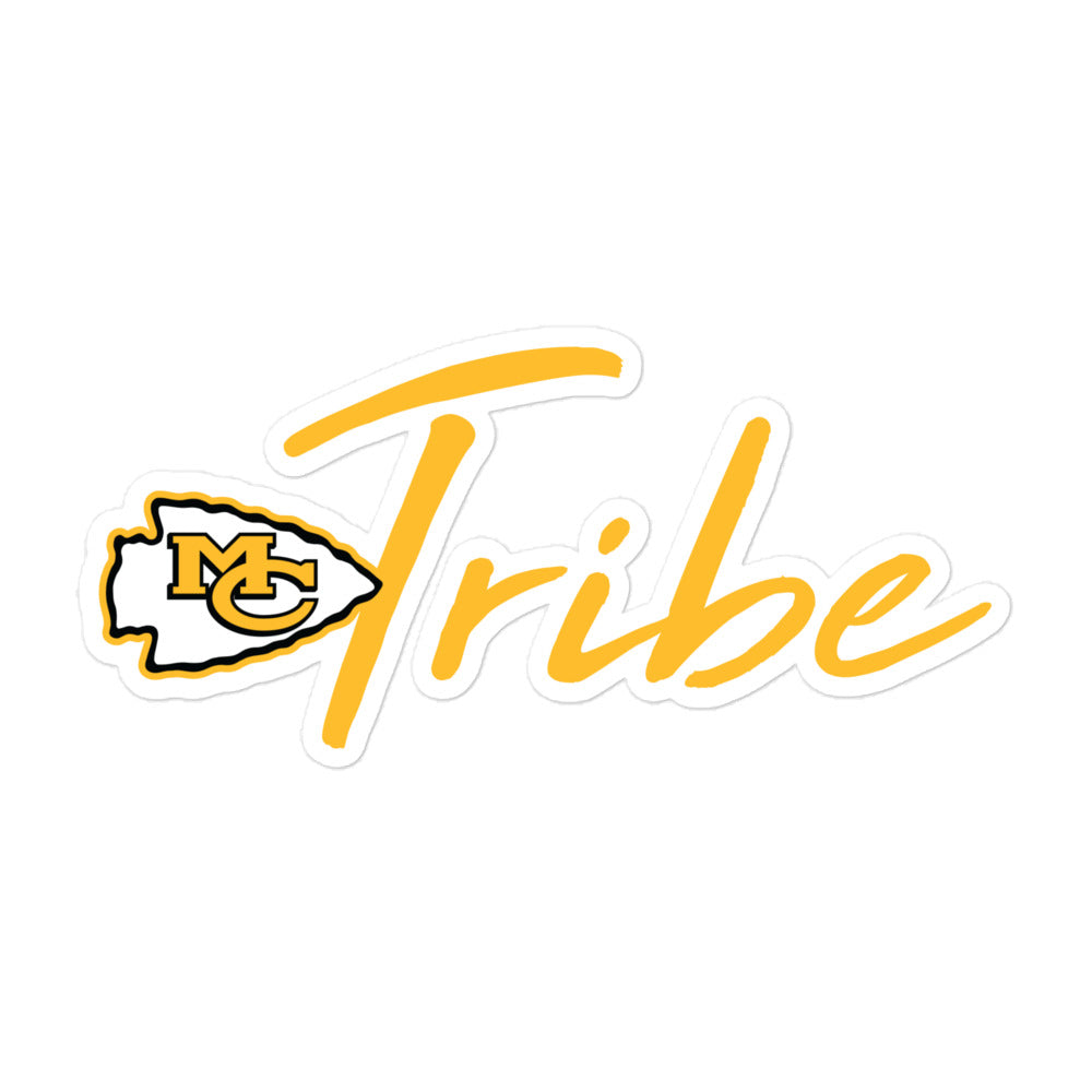 McMinn Tribe Wrestling Club Kiss Cut Stickers