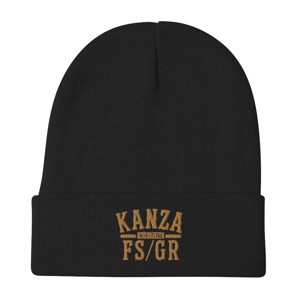 Kanza Embroidered Beanie