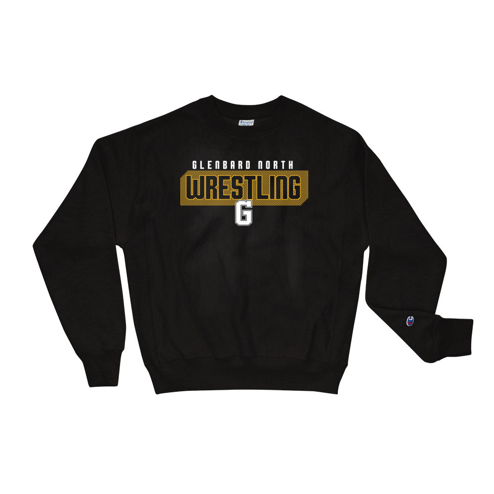 Glenbard North High School Modern Design Mens Champion Sweatshirt