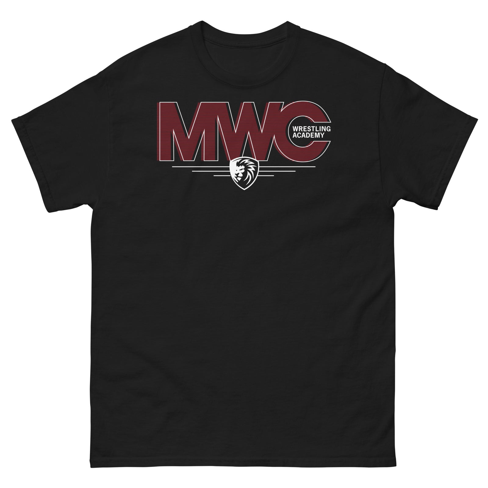 MWC Wrestling Academy 2022 Stripes Men's classic tee