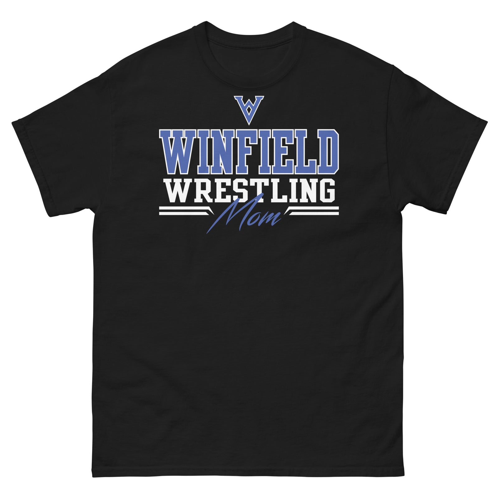 Winfield Wrestling Mom Black classic tee