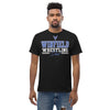 Winfield Wrestling Dad Black Men's classic tee