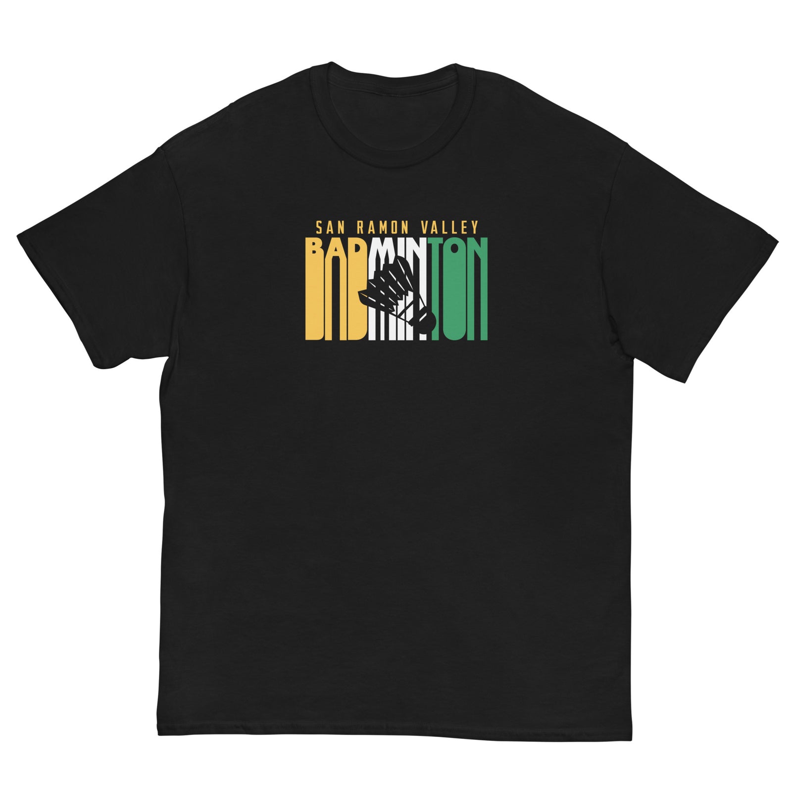 San Ramon Valley Badminton  Badminton  Mens Classic Tee